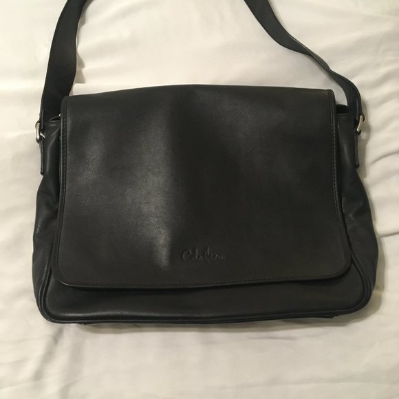 Cole Haan genuine leather satchel bag for men in good condition - Picture 2 of 5